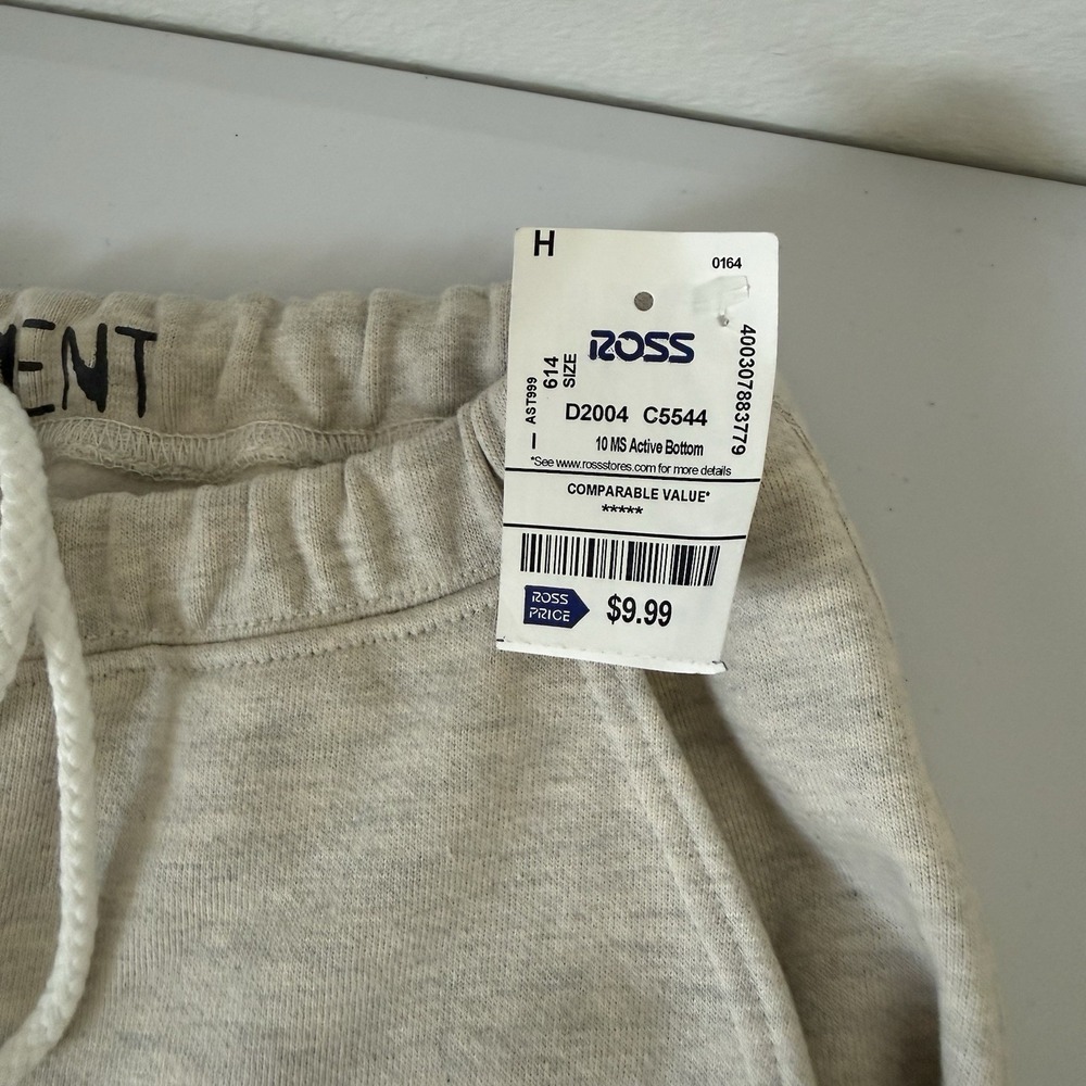 NEW Free People FP Movement For the Win Long Shorts Logo Size Small Tan Beige - Picture 4 of 14